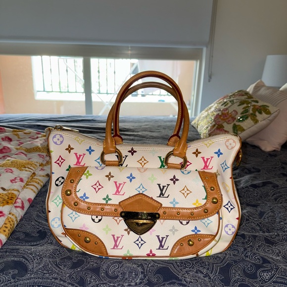 Louis Vuitton Vintage white Rita Bag limited edition - Picture 1 of 15